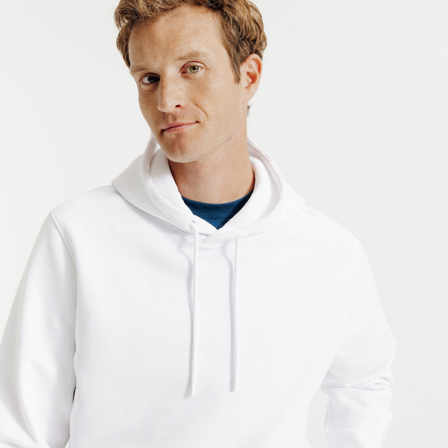 Sweat à capuche uni