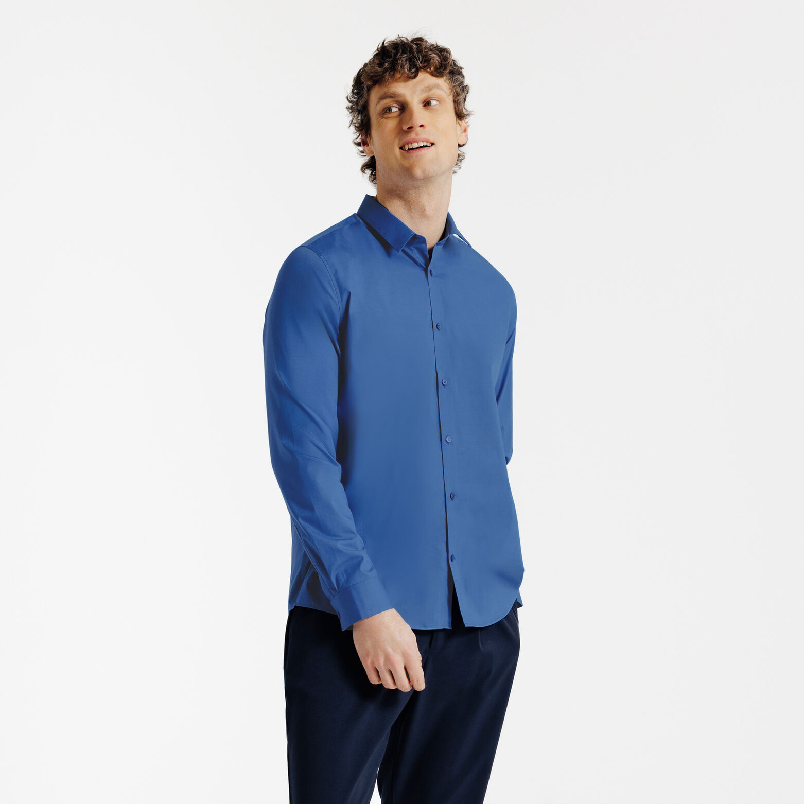 Chemise regular unie