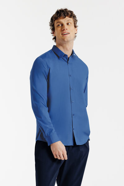 Chemise regular unie