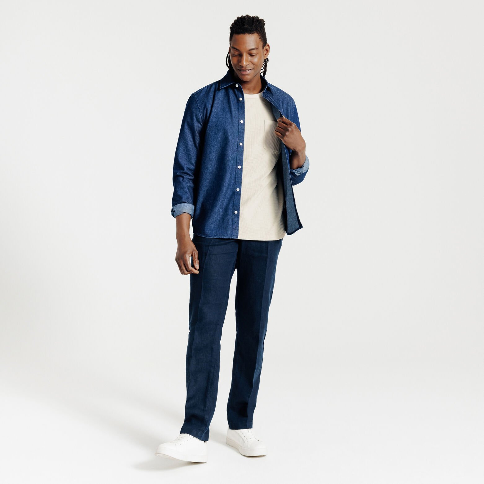 Tee shirt mati&egrave;re gaufr&eacute;e