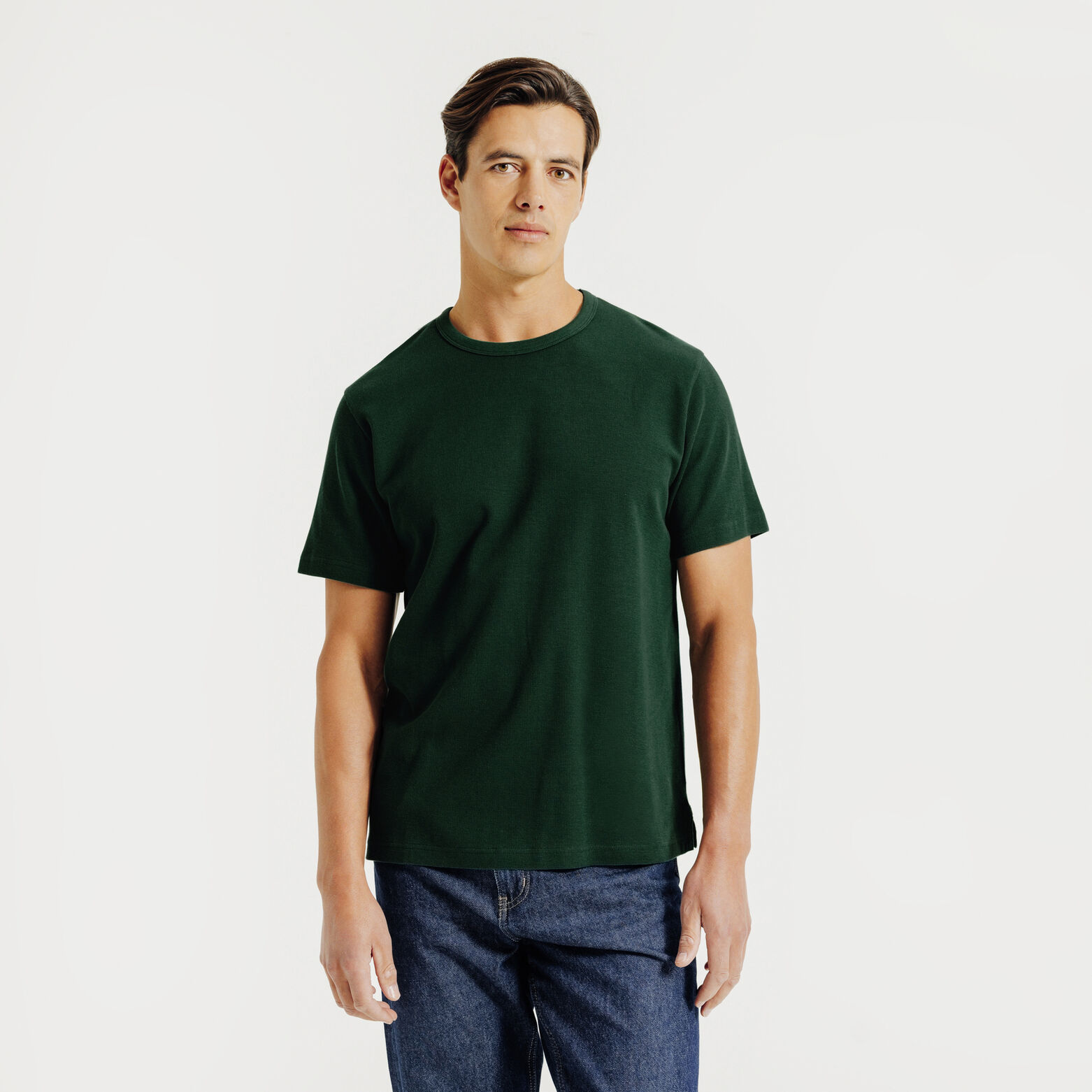 T-shirt in fantasiestof