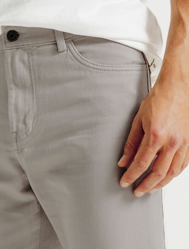 Straight fit broek 5 zakken