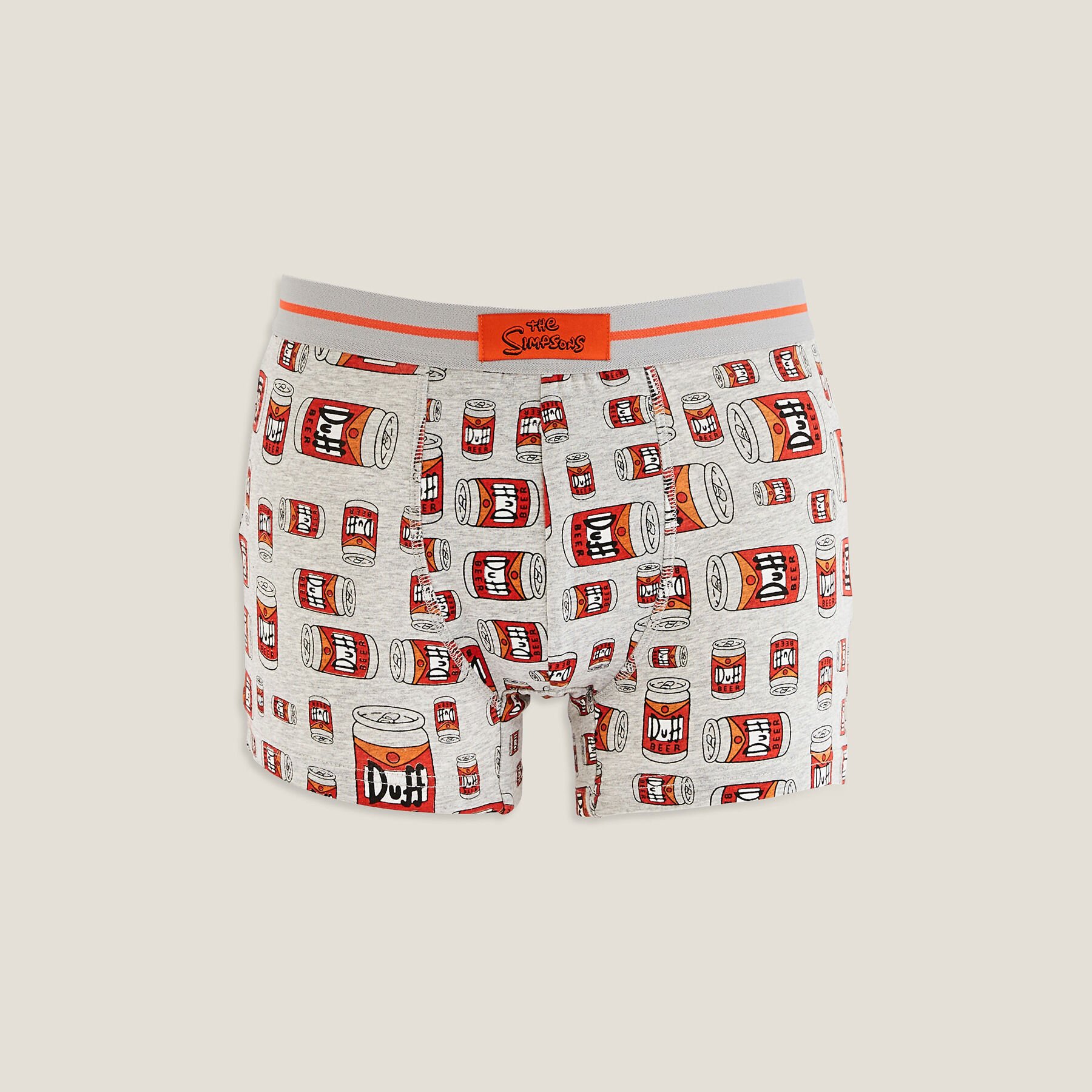 Boxer licence Simpsons Gris clair Jules