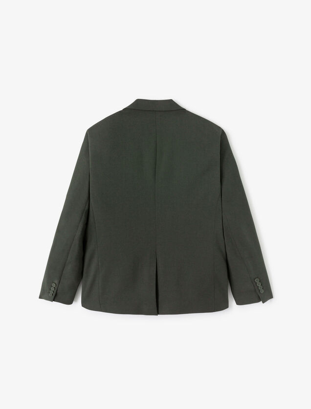 Comfort fit kostuumvest in flanel