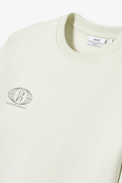 Sweat col rond imprim&eacute;