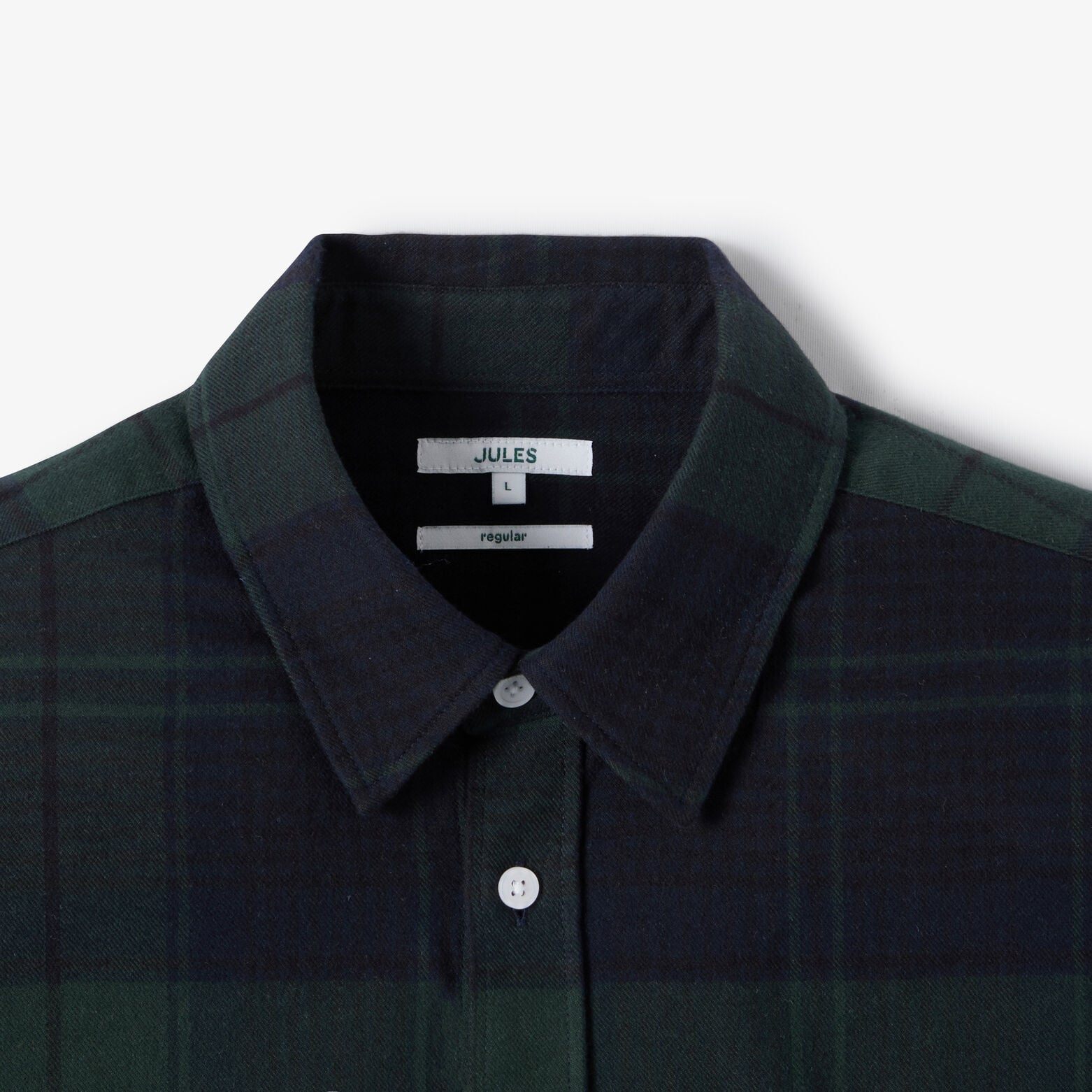 Chemise flanelle &agrave; carreaux 100% coton