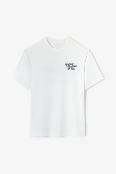 Tee shirt imprimé "Bistrot Brother" devant et dos