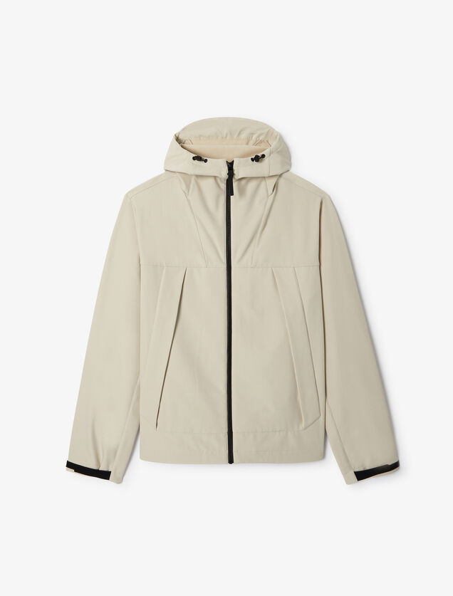 Softshell jack met kap