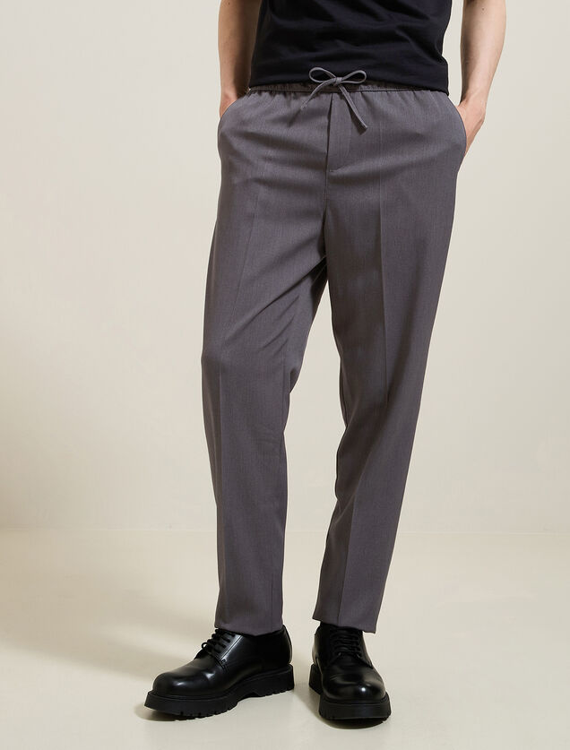 Pantalon relax uni
