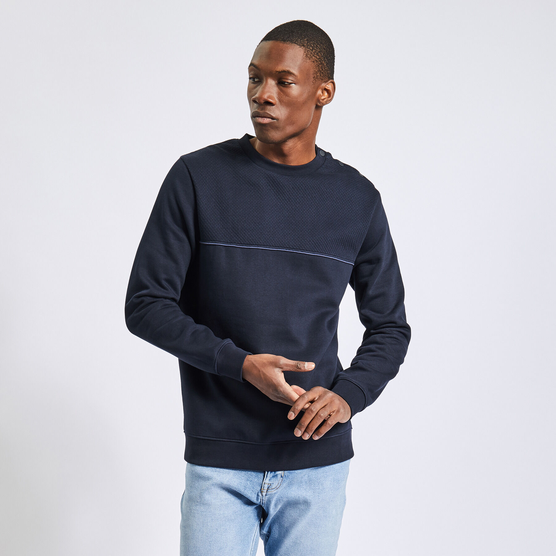Sweat col rond Cold Forest - Ecclo - Marques de France