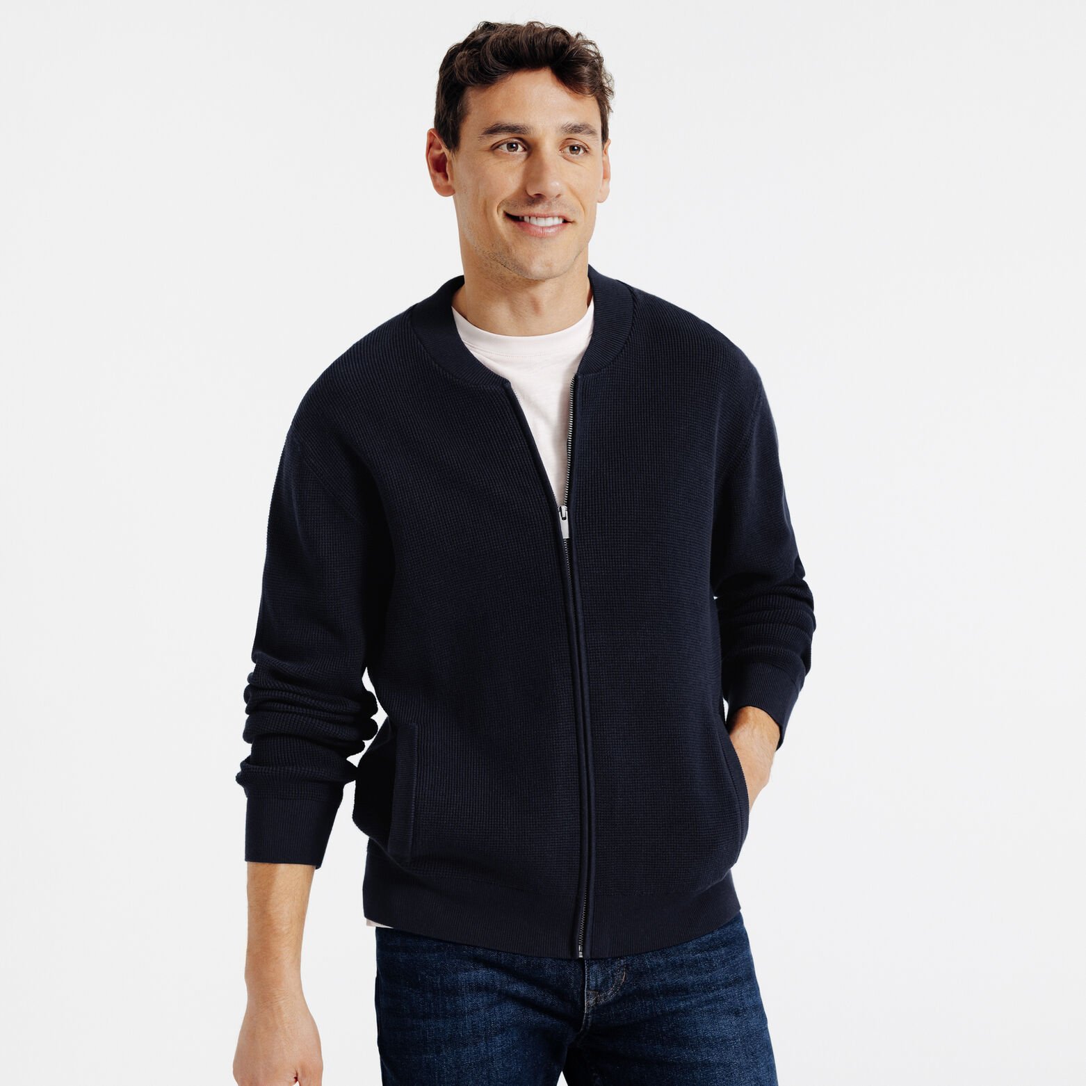 Gilet zipp&eacute; col sport