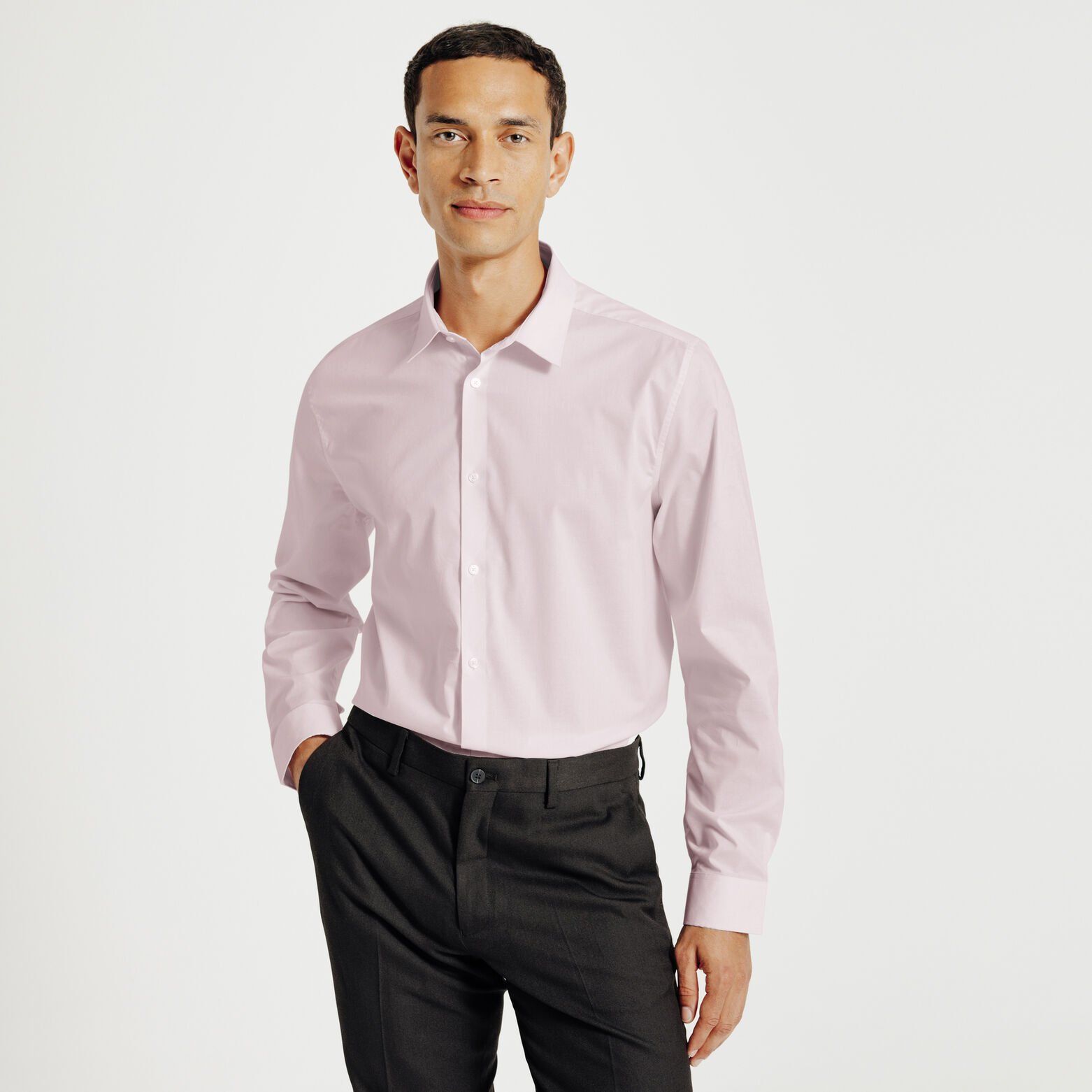 Chemise slim unie