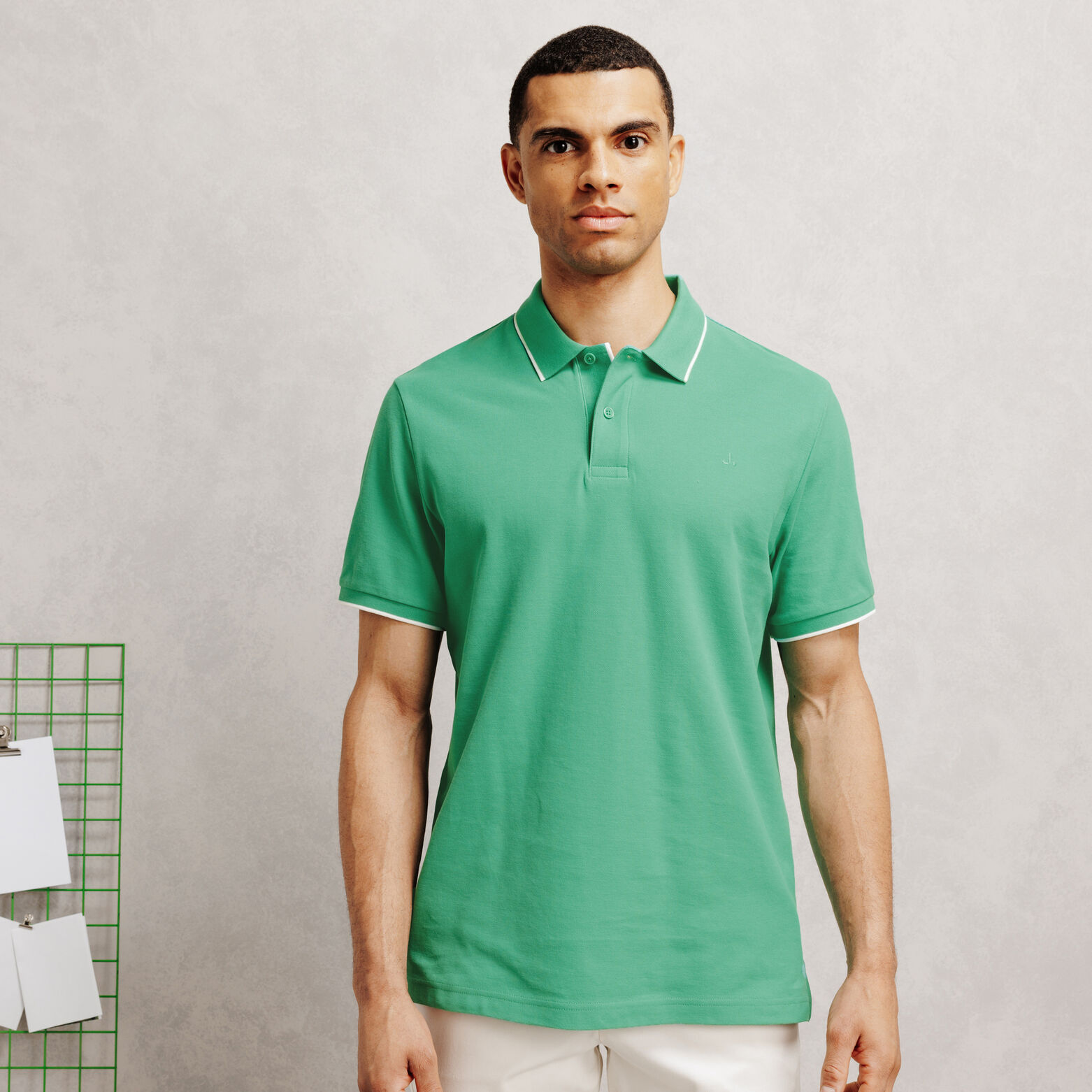 Polo manches courtes uni "le parfait by JULES"