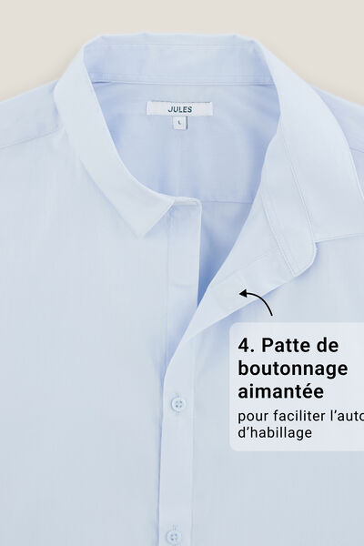 Chemise pour personne à mobilité réduite