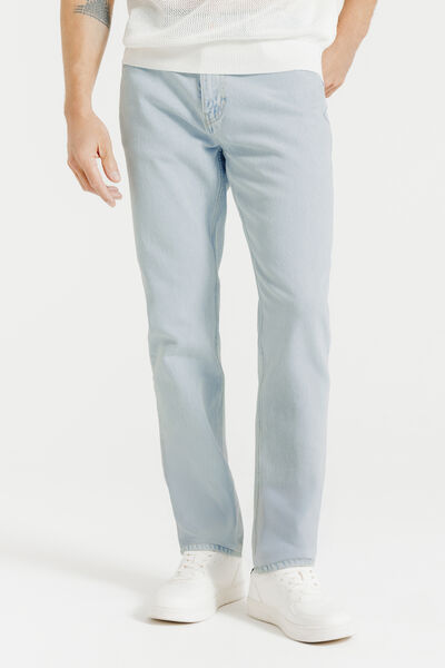 Jean straight rigide