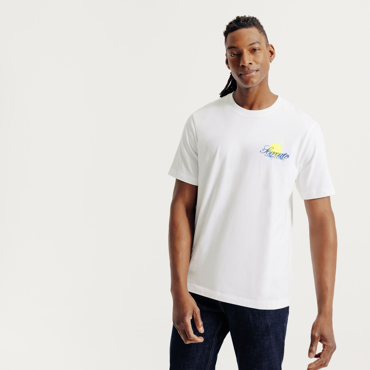 Tee shirt imprim&eacute; devant et dos