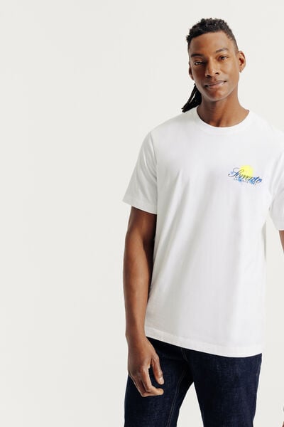 Tee shirt imprim&eacute; devant et dos