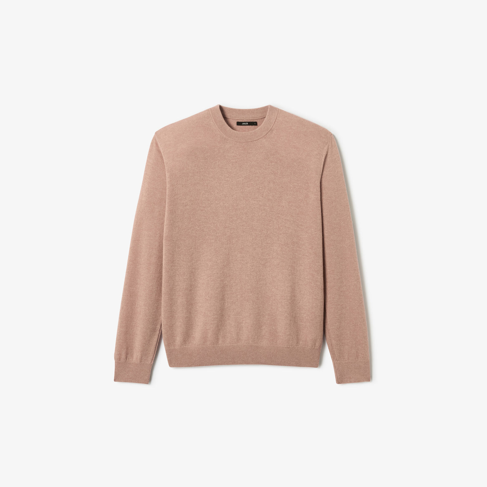 Pull col rond m&eacute;rinos cachemire