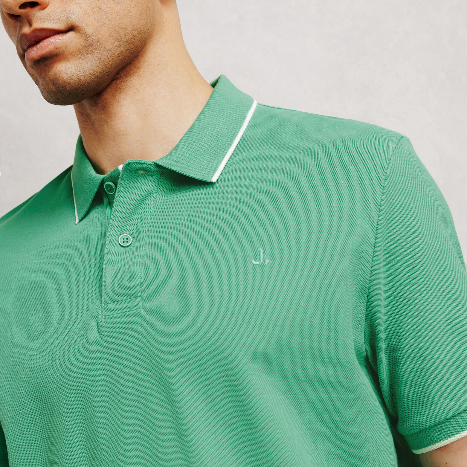 Polo manches courtes uni "le parfait by JULES"
