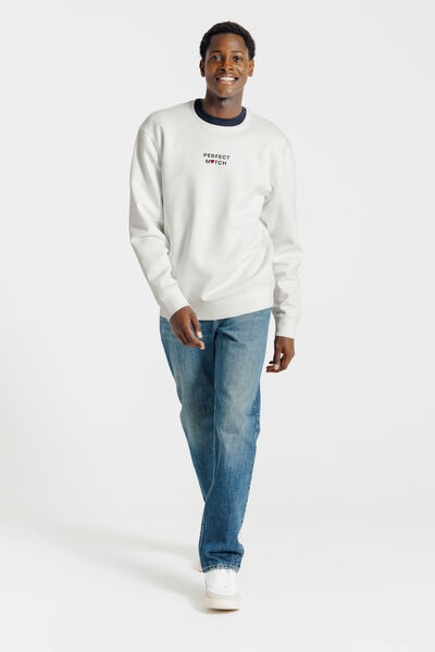 Sweat col rond animation Saint-Valentin