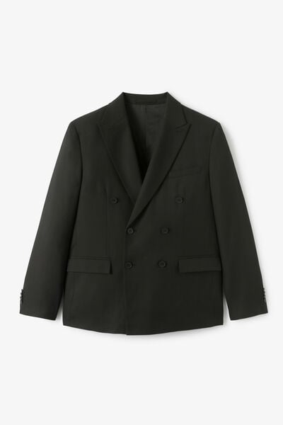 Veste de costume crois&eacute;e confort