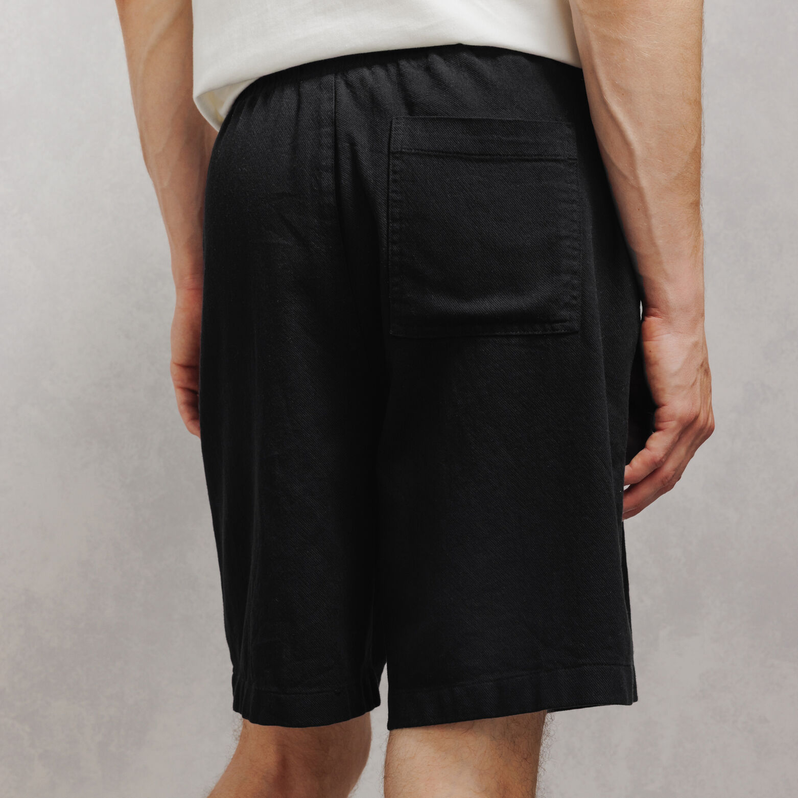 Bermuda taille &eacute;lastiqu&eacute;e