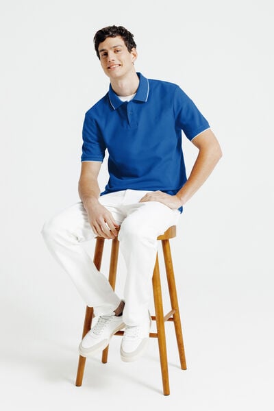 Polo manches courtes uni "le parfait by JULES"