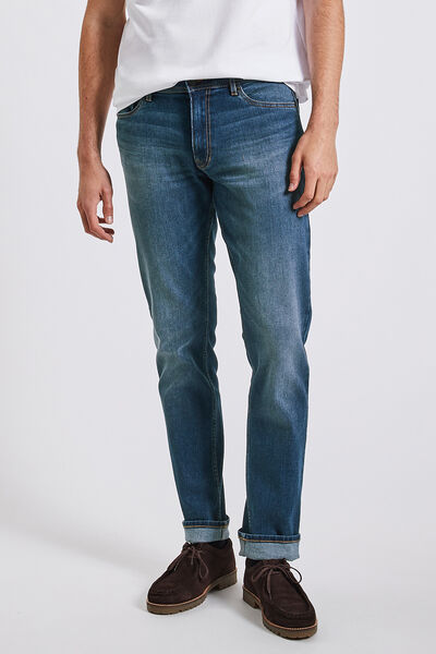 Jean straight chanvre et polyester recyclé waterle