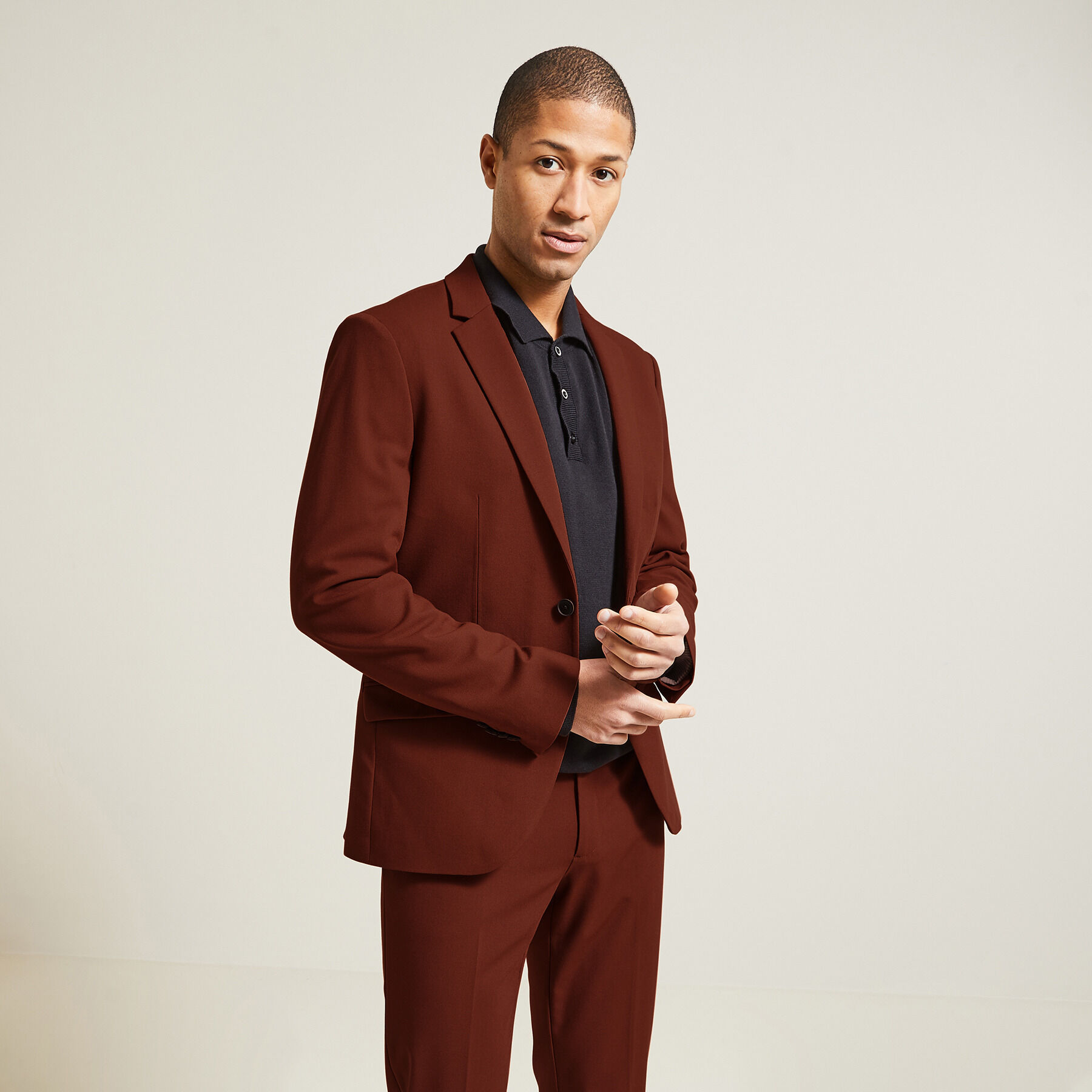 Costume mariage deals homme rouge