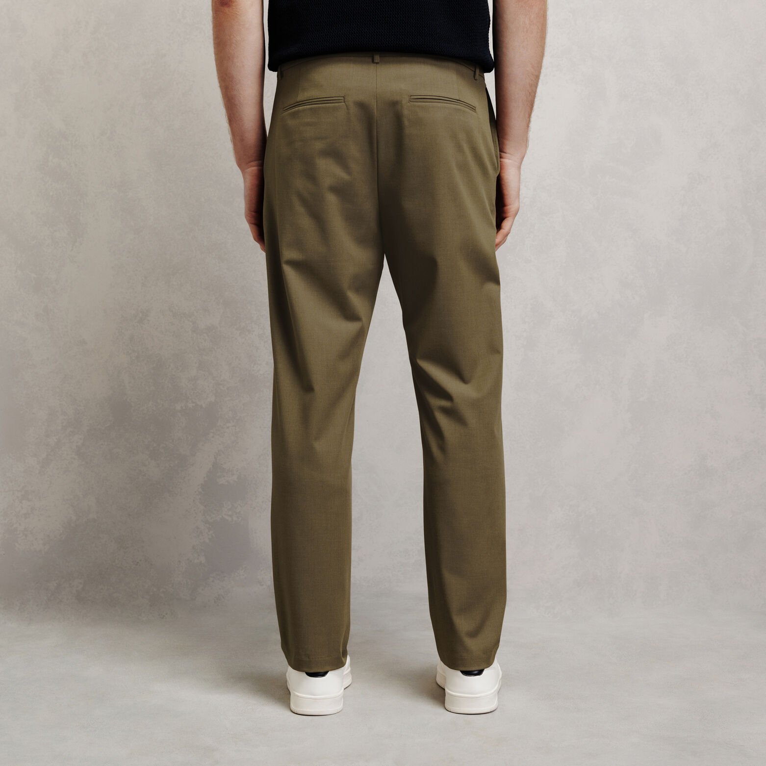 Tapered fit broek