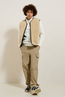 Veste sans manche réversible