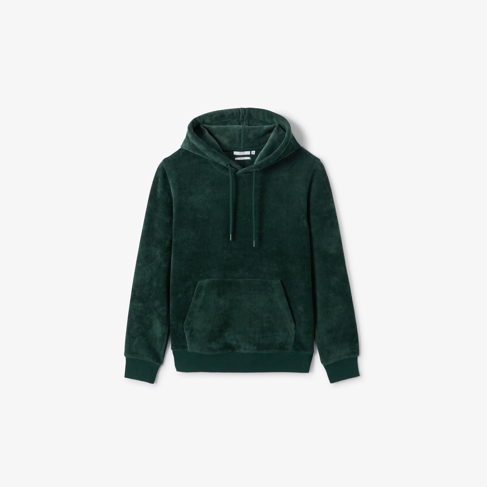 Sweat &agrave; capuche en velours