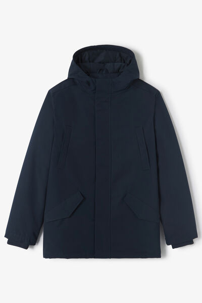 Parka courte à capuche