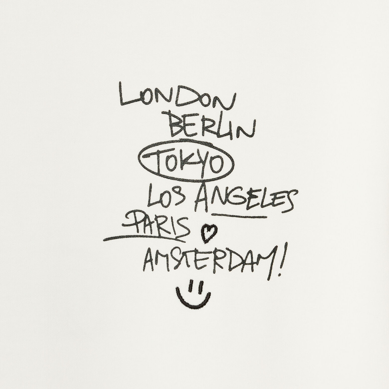 Tee shirt imprim&eacute; devant dos