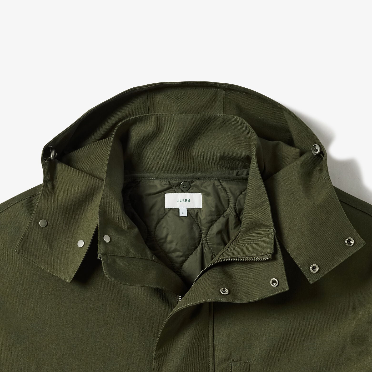 Parka longue &agrave; capuche amovible
