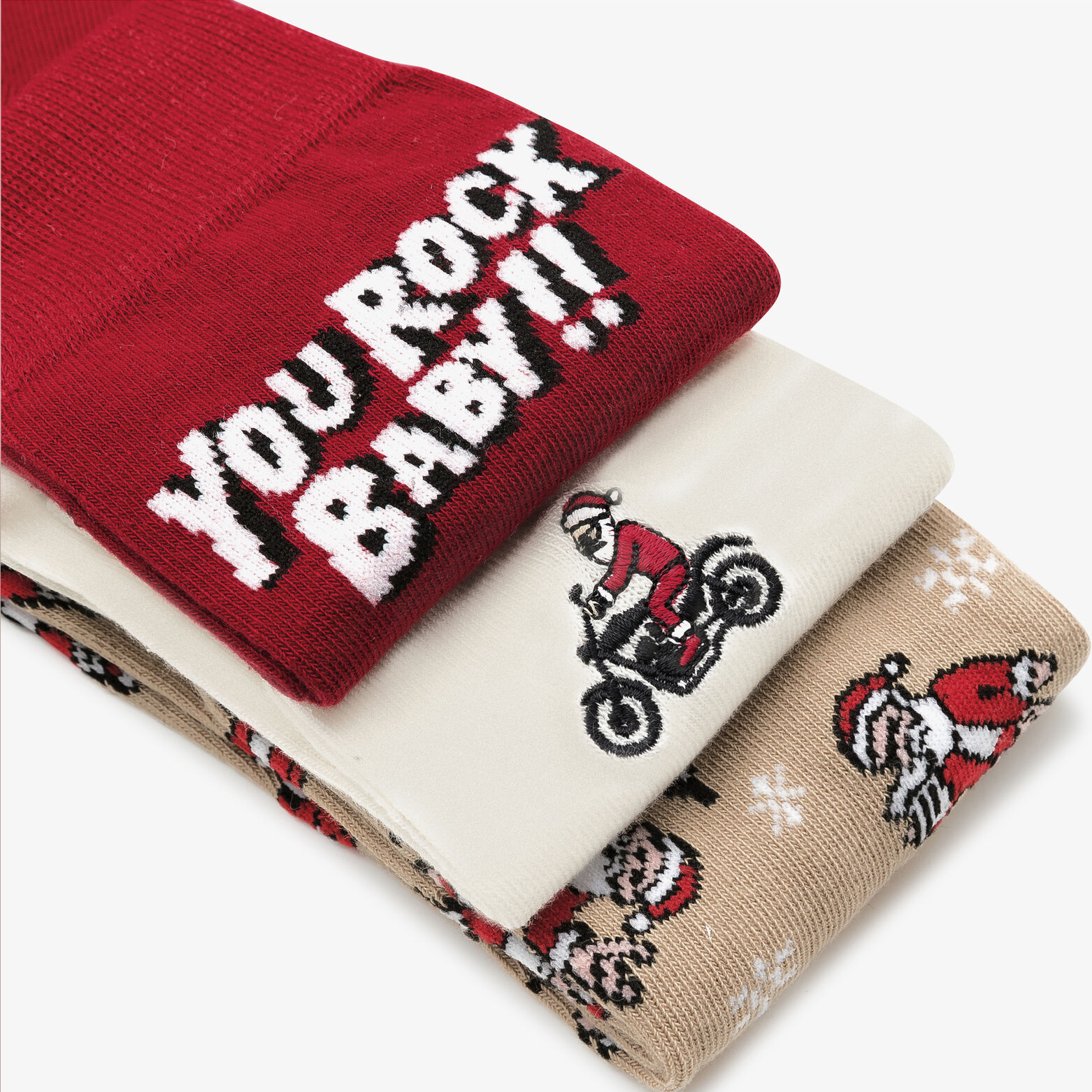 Coffret 3 paires de chaussettes fantaisies