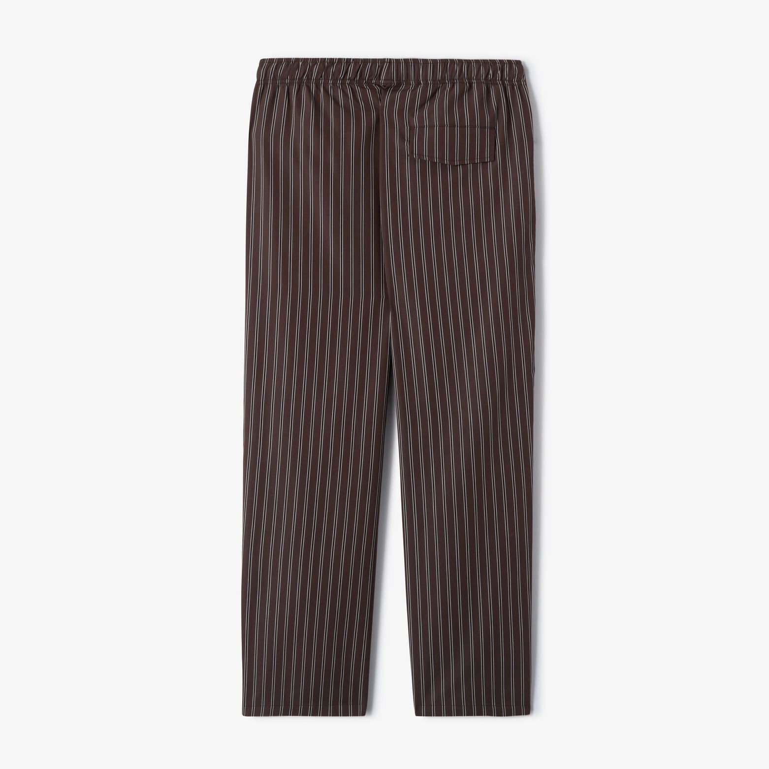 Pantalon loose taille &eacute;lastiqu&eacute;e ray&eacute;