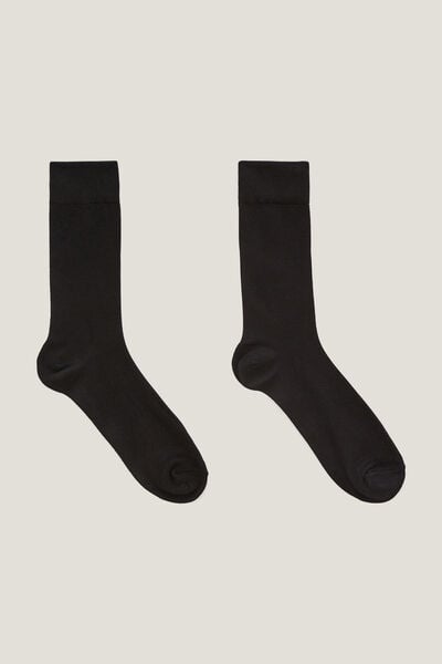 Set 2 paar sokken met zachte touch