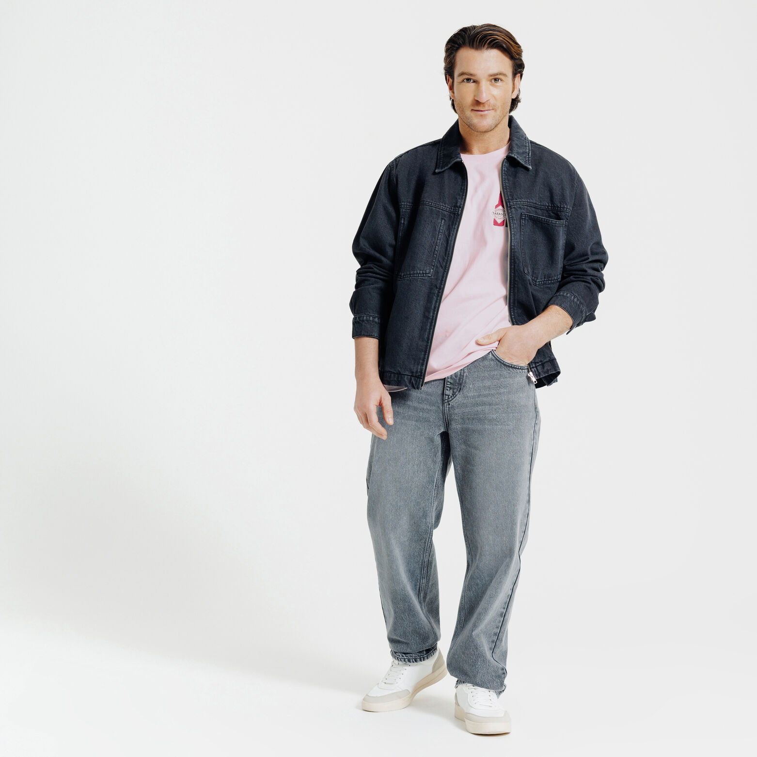 Tee shirt imprim&eacute; poitrine licence Tabasco