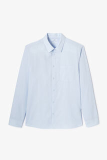 Chemise en coton lin unie