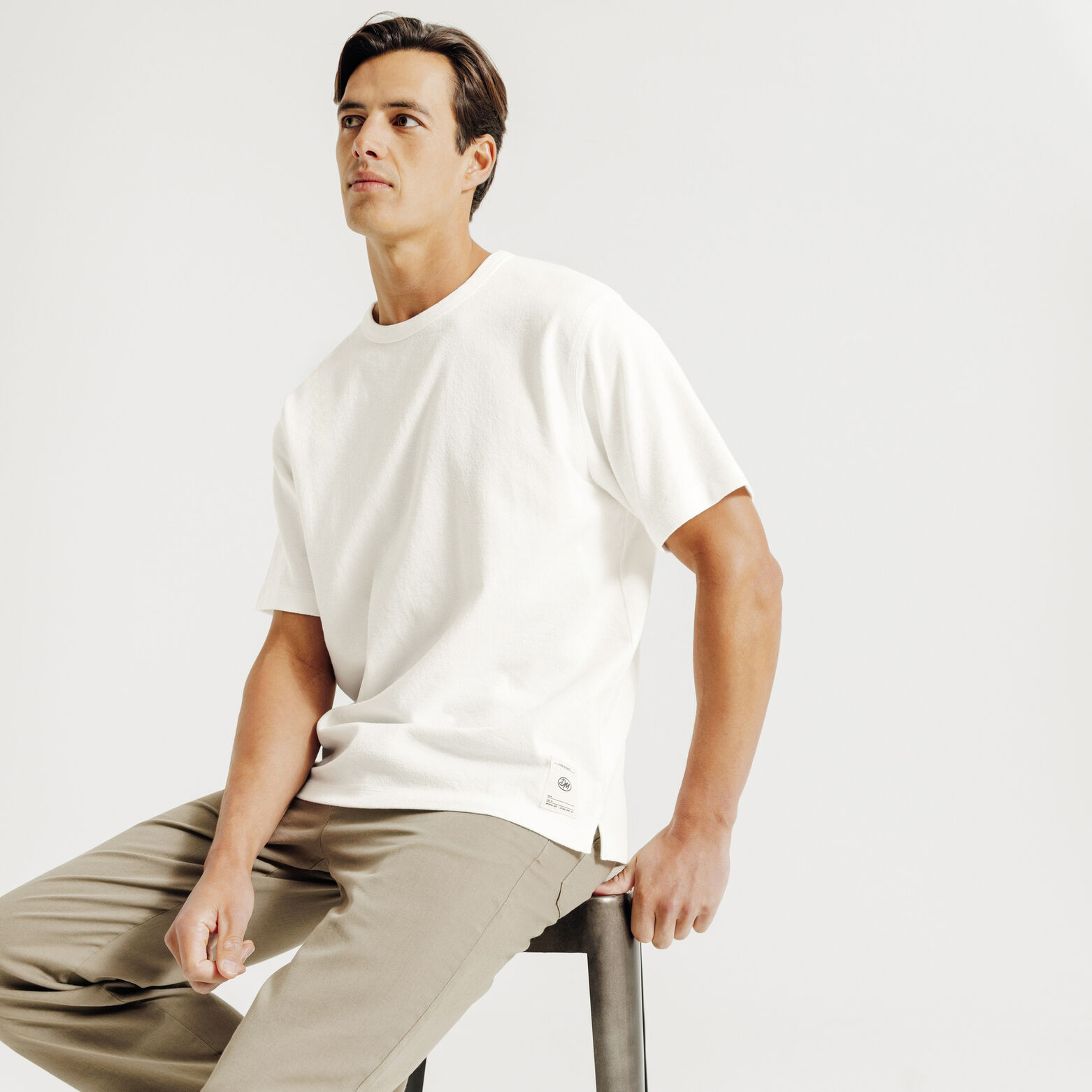 Tee shirt matière fantaisie