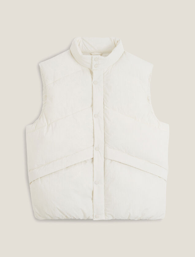 Doudoune sans manche matelass&eacute;e