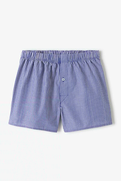 Caleçon rayé en coton