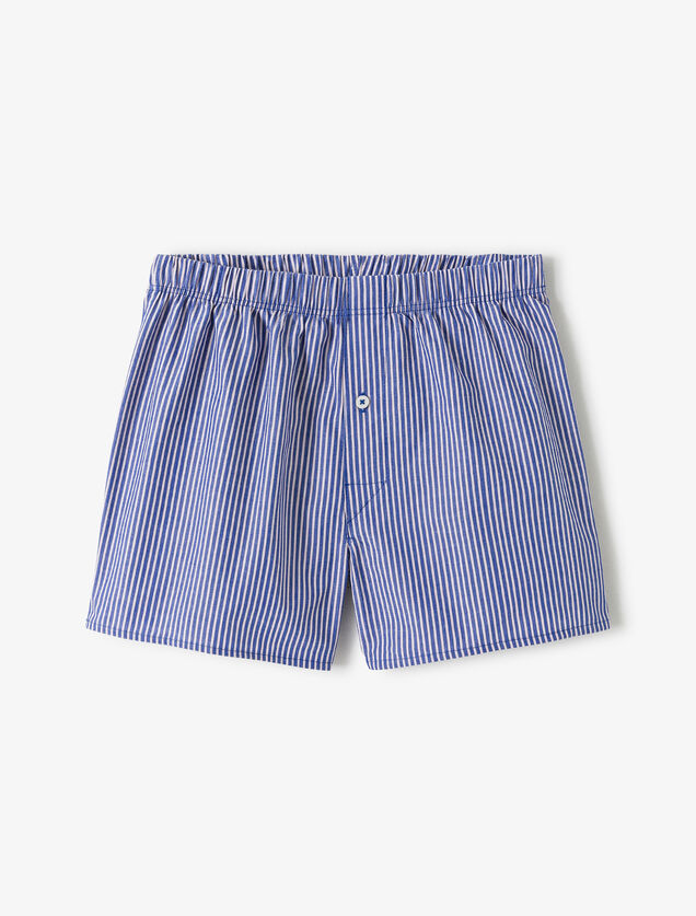 Cale&ccedil;on ray&eacute; en coton