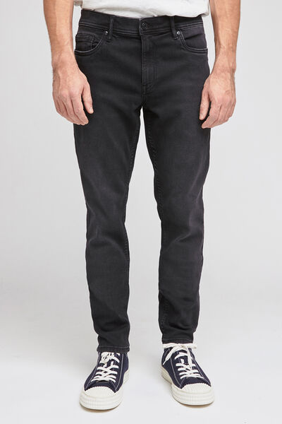 Slim jeans, gerecycled katoen