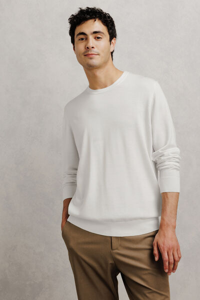 Pull col rond 100% m&eacute;rinos