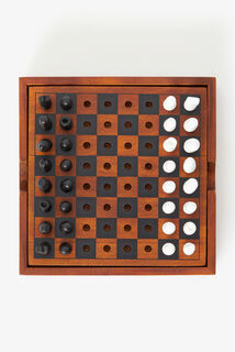 Jeu de société dames et échecs