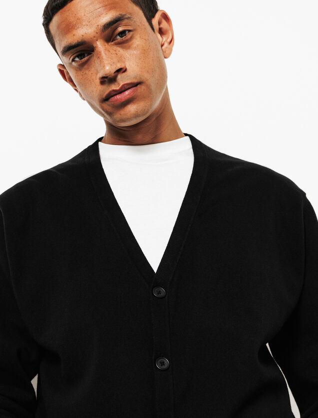 Cardigan boutonn&eacute;