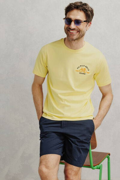 Tee shirt brod&eacute; licence Tour de France
