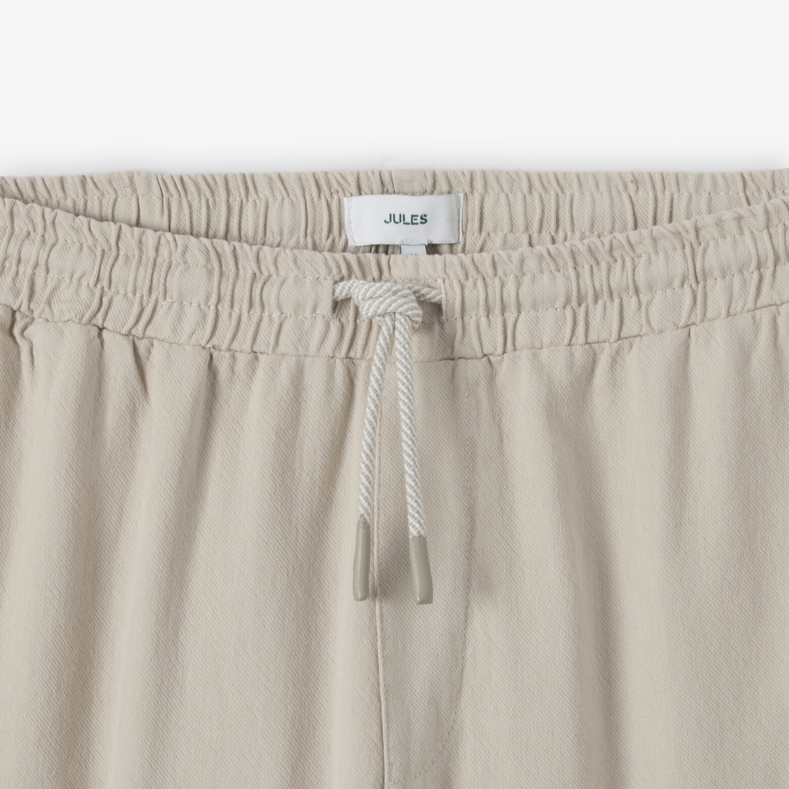 Pantalon tapered taille &eacute;lastiqu&eacute;e